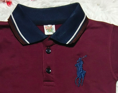 Boys' Stylish Maroon Polo Shirt